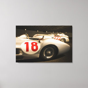 Duitsland, Baden-Wurttemberg, Stuttgart. Canvas Afdruk