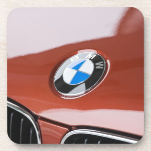 Duitsland, Bayern-Beieren, München. BMW Welt Car 2 Drankjes Onderzetter