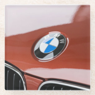 Duitsland, Beieren-Beieren, München. BMW Welt Auto Glazen Onderzetter