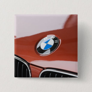 Duitsland, Beieren-Beieren, München. BMW Welt Car Vierkante Button 5,1 Cm