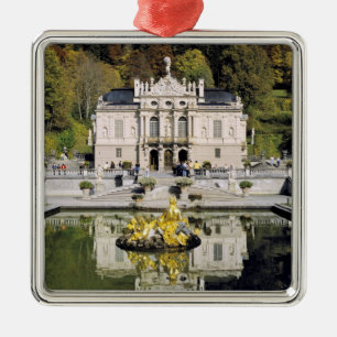 Duitsland, Beieren, Linderhof Castle. Linderhof Metalen Ornament