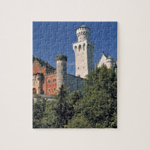 Duitsland, Beieren, Neuschwanstein Castle. Legpuzzel