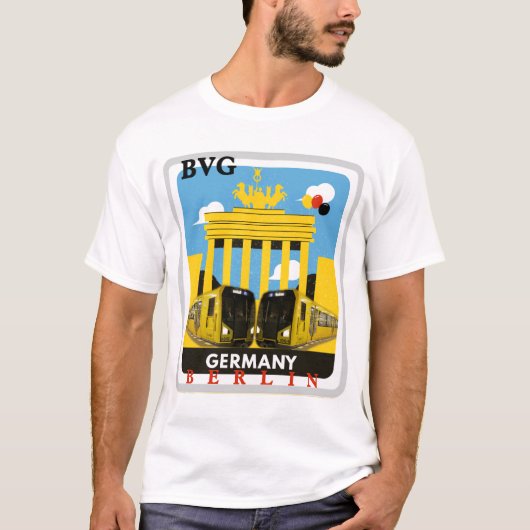Duitsland Berg overhemd T-shirt (Voorkant)