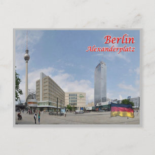 Duitsland - Berlijn - Alexander Square - Briefkaart
