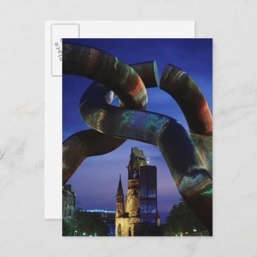 Duitsland, Berlijn, Charlottenburg, Kaiser-Wilhelm Briefkaart (Voorkant / Achterkant)