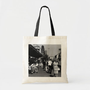  Duitsland Berlijnse kurfürstendamm avenue 1970 Tote Bag