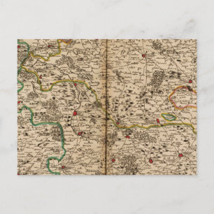 Duitsland bossen briefkaart