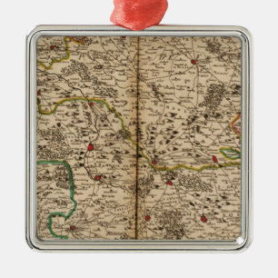 Duitsland bossen metalen ornament