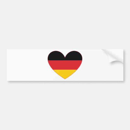 Duitsland Bumpersticker (Voorkant)