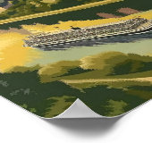 Duitsland Castle  bekende reisplaats Poster (Hoek)