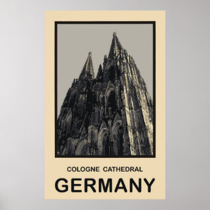 Duitsland Cologne Cathedral Poster