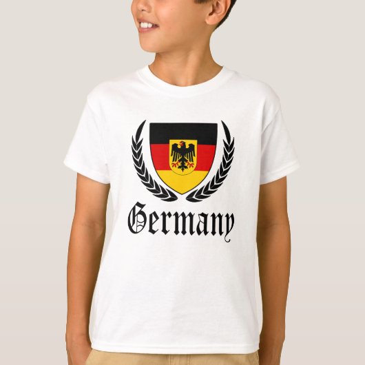 Duitsland Crest T-shirt (Voorkant)