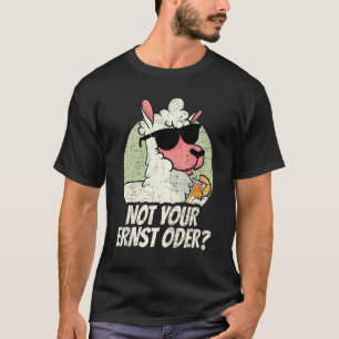 Duitsland Deutsch DT Duits Niet Je Ernst Of Llam T-shirt