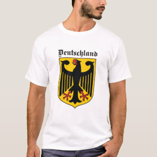 Duitsland/Deutschland Wapen T-shirt