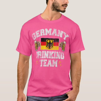 Duitsland Drank Team Duitsland Bierfestivals Oktob T-shirt
