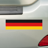 Duitsland - Duitse nationale vlag Bumpersticker (Op auto)