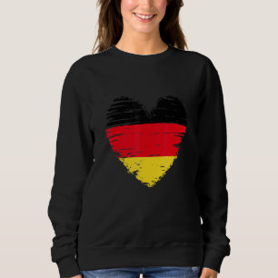 Duitsland : Duitse vlag Duitse trots Trui