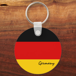 Duitsland & Duitse Vlag, patriotten/sport Sleutelhanger