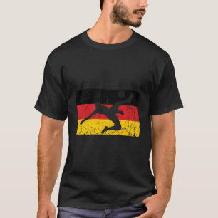 Duitsland Duitse vlag - Voetbal T-shirt