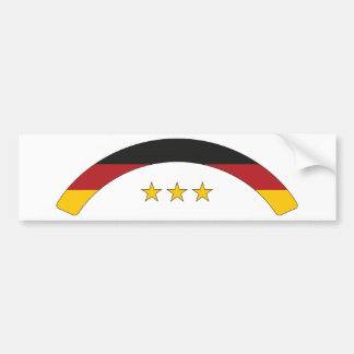Duitsland/Duitsland Bumpersticker