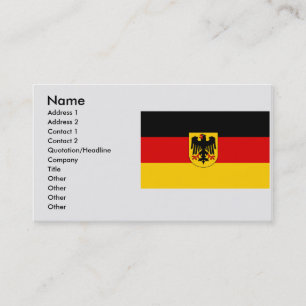 Duitsland, Duitsland Visitekaartje