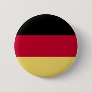 Duitsland & Duitsland Vlag T-Shirts & nog veel mee Ronde Button 5,7 Cm