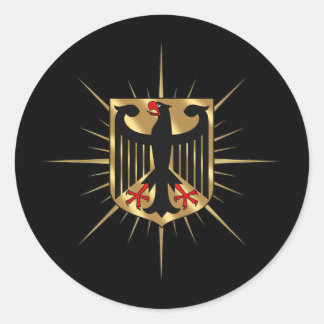 Duitsland Eagle badge Duitsland Soccer Gifts Ronde Sticker