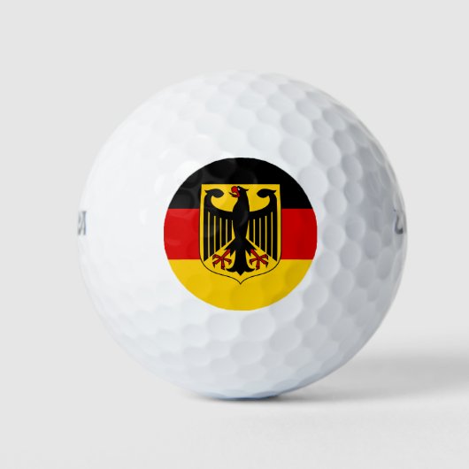 duitsland embleem golfballen (Voorkant)