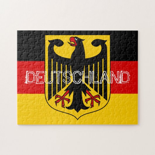 duitsland embleem legpuzzel (Horizontaal)