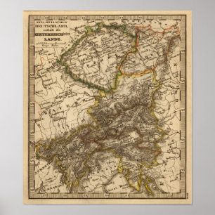 Duitsland en Oostenrijk 3 Poster