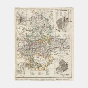 Duitsland en Pruisen Fleece Deken