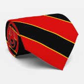 Duitsland Flag Colors Elegant Stropdas (Opgerold)