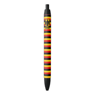 Duitsland Flag Cute Patriotic Zwarte Inkt Pen