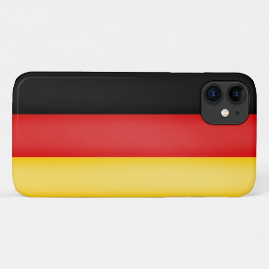 Duitsland Flag Deutschland Patriotic German  Case-Mate iPhone Case (Achterkant (horizontaal))