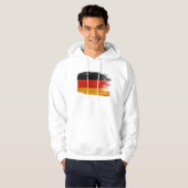 Duitsland Flag Hoodie (Voorkant volledig)