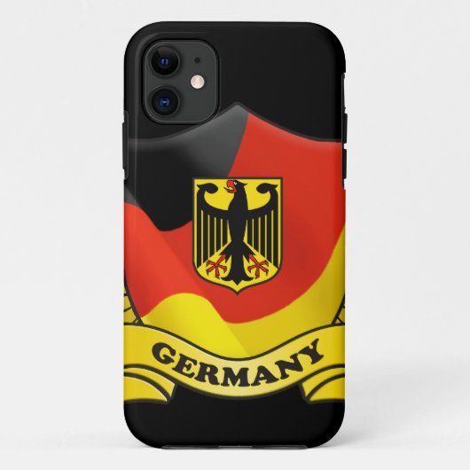 Duitsland Flag iPhone 5 Hoesje (Achterkant)