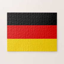 Duitsland Flag Jigzaag Puzzle