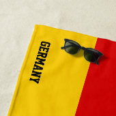 Duitsland Flag Splendid Patriotic Strandlaken (In situ)