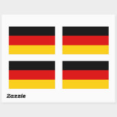 Duitsland Flag Sticker (Vel)