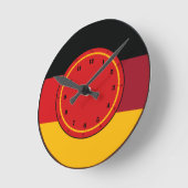 Duitsland Flag Wall klok (Hoek)