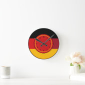 Duitsland Flag Wall klok (Huis)