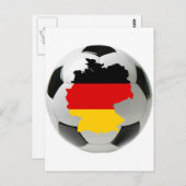 Duitsland football briefkaart (Voorkant / Achterkant)