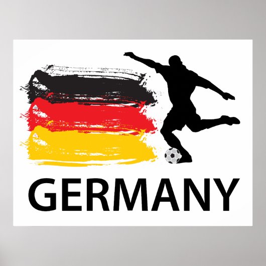 Duitsland Football Poster (Voorkant)