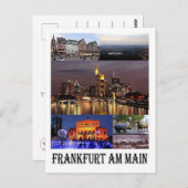 Duitsland - Frankfurt - Mozaïek - Briefkaart (Voorkant / Achterkant)