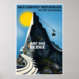 Duitsland, Garmisch Partenkirchen Poster