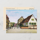  Duitsland, Germersheim Fischerstrasse Briefkaart (Voorkant / Achterkant)