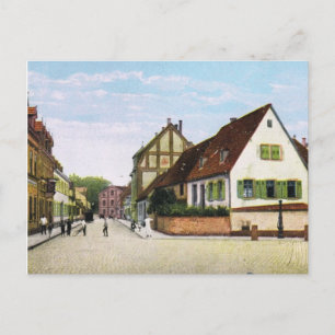 Duitsland, Germersheim Fischerstrasse Briefkaart