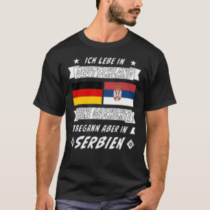 DUITSLAND GESCHIEDENIS VAN SERVIË T-SHIRT