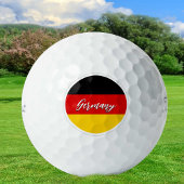 Duitsland Golf Balls, Duitse vlaggolfers / patriot Golfballen