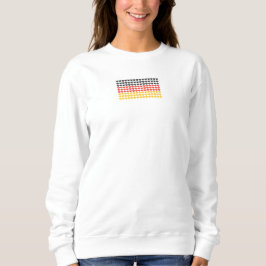 Duitsland HARTEN VLAG Vrouwen Sweatshirt